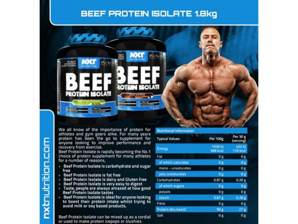 NXT Beef Protein Isolate - 1.8kg