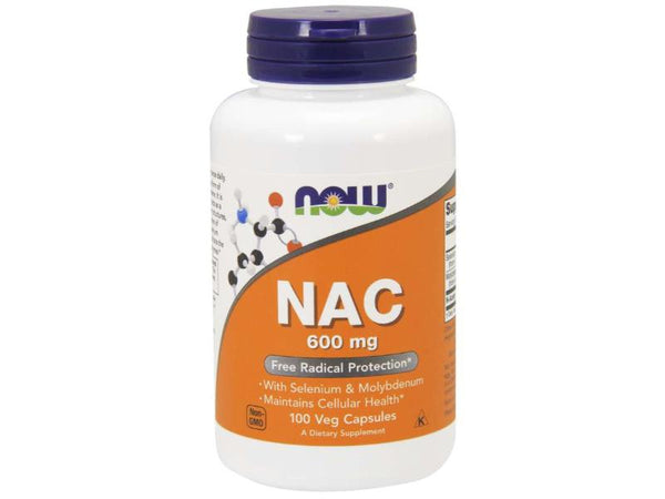 Now Foods NAC 600mg - 100 caps