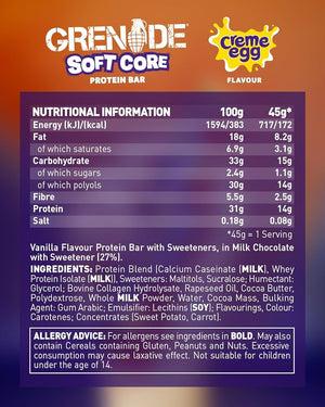 Grenade Soft Core Protein Bar