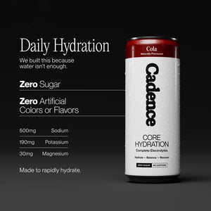 Cadence Core Hydration Drink 330ml Cans