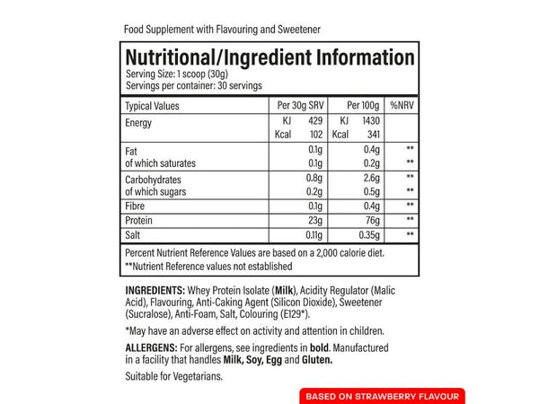 Trained By JP Clear Whey - 900g