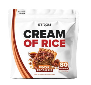 Strom Cream of Rice in Maple Pecan Pie flavour, 80 servings 2kg resealable pouch