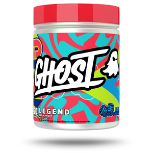 Ghost Legend V5 pre-workout in Blue Raspberry, 20 servings 420g tub