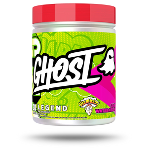 Ghost Legend V5 pre-workout in Warheads Sour Watermelon, 20 servings 430g tub