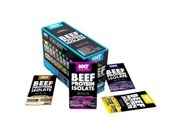 NXT Beef Protein Isolate Sample Box (20 sachets)