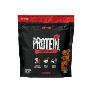 Conteh Sports Protein Elite protein complex in Cinnamon Swirl, 66 servings 2kg pouch with 21g protein per serving