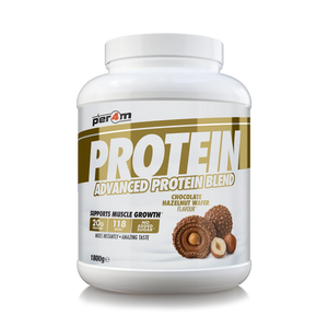 Per4m Advanced Protein in Chocolate Hazelnut Wafer, 1.8kg tub with 20g protein per serving
