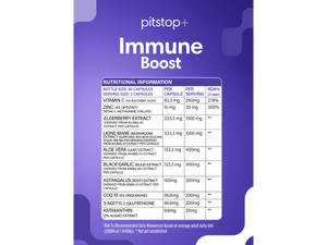 Pitstop+ Immune Boost Pitstop Nutrition