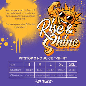 Pitstop x No Juice Collab T shirt