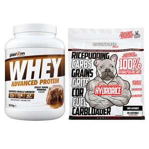 Per4m Whey and Engineered Muscle HydroRice bundle