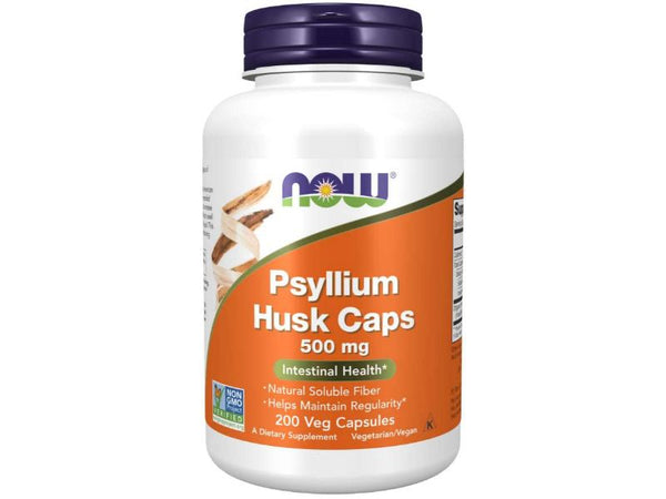 Now Foods Psyllium Husk 500 mg - 200 Caps